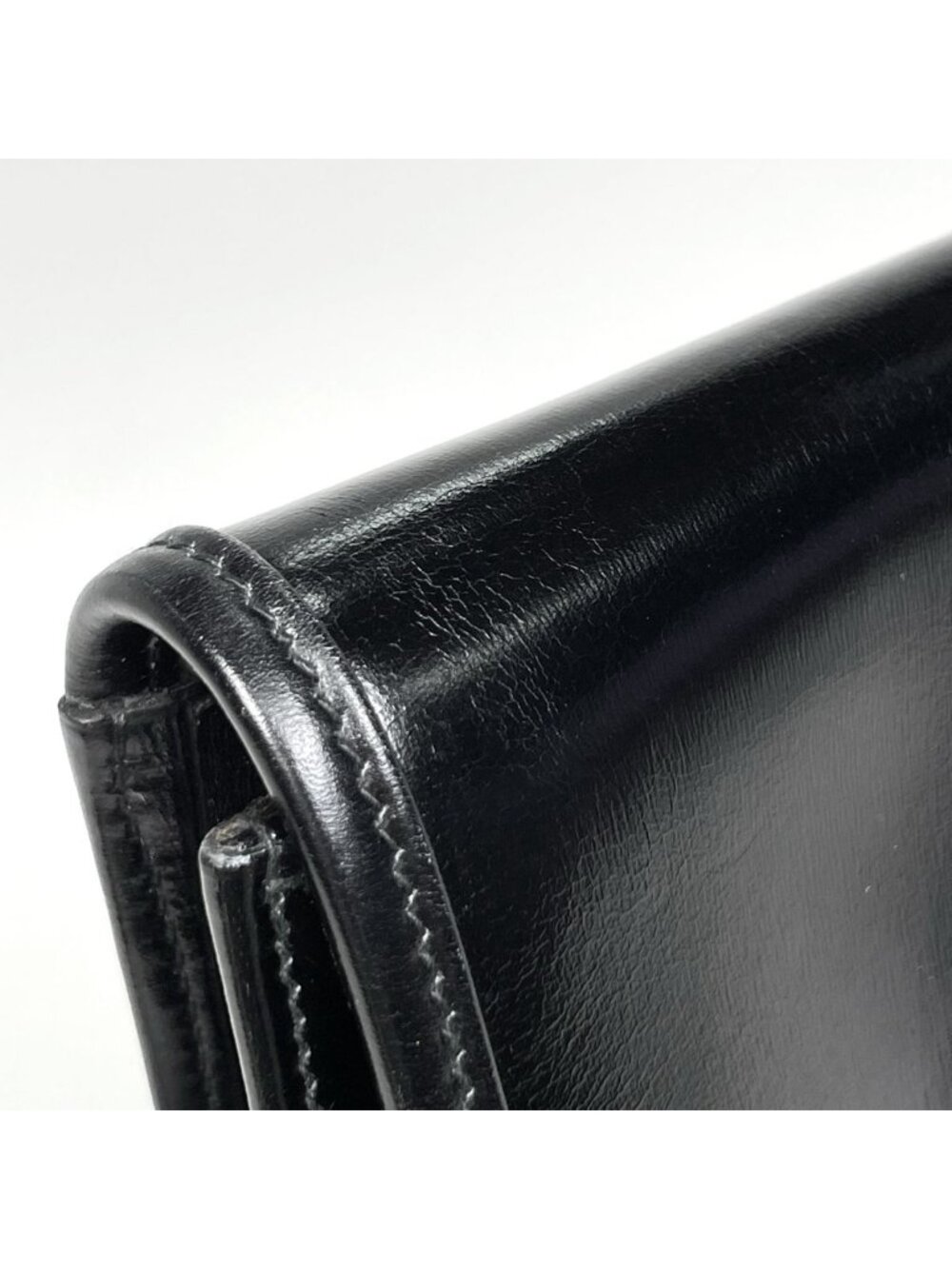 Hermes Gije GM Clutch Box Calf Black - Picture 5 of 7